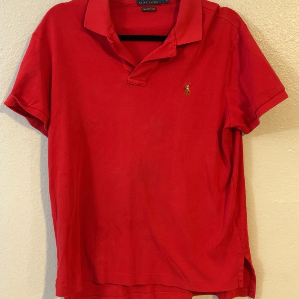 Ralph Lauren Pima Soft Touch Red Shirt